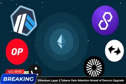 Show news Ethereum Layer 2 Tokens Gain Attention Ahead of Dencun Upgrade News images Ethereum Layer 2 Tokens Gain Attention Ahead of Dencun Upgrade